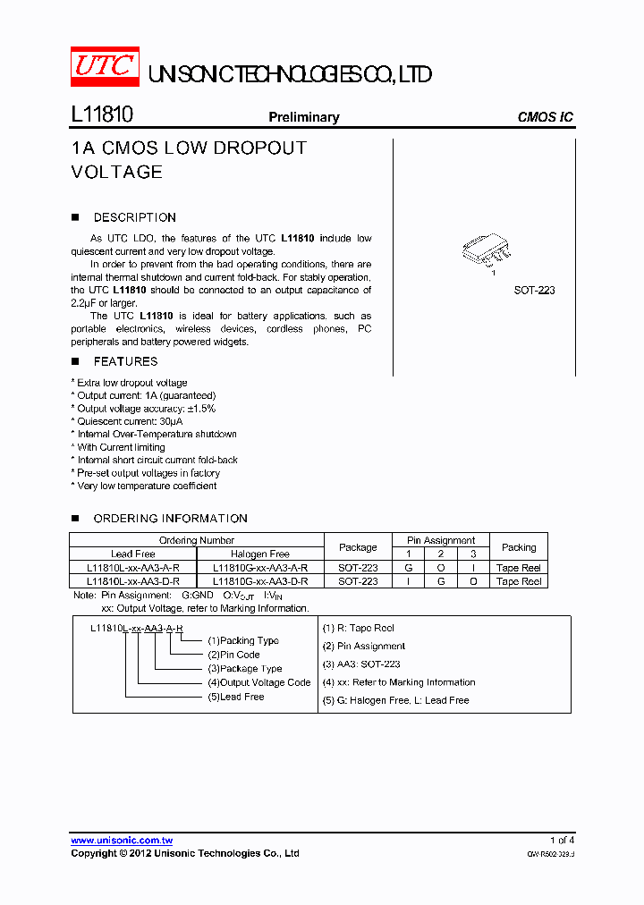 L11810L-XX-AA3-D-R_5300657.PDF Datasheet