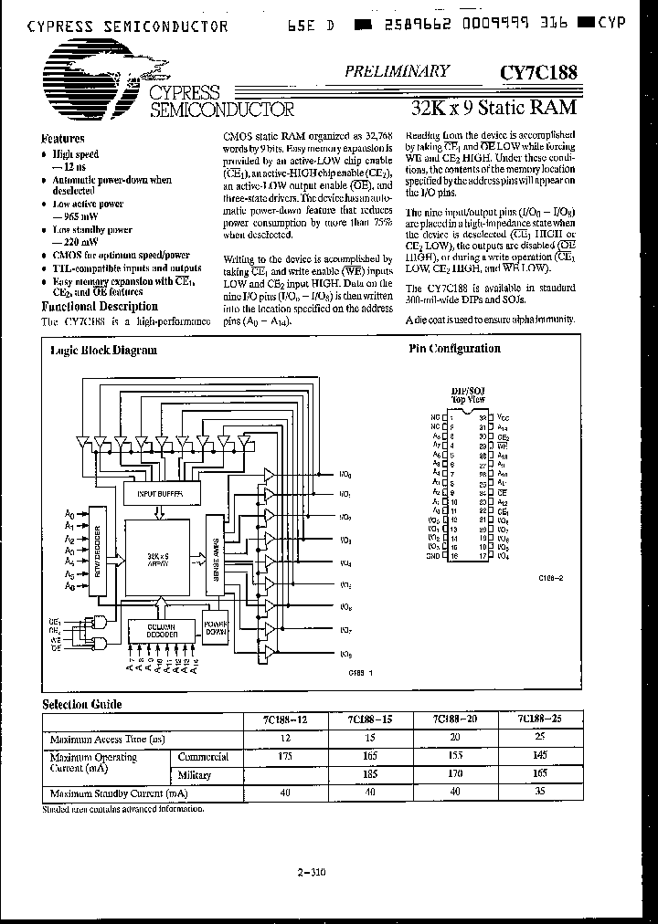 CY7C188-15PC_5302923.PDF Datasheet
