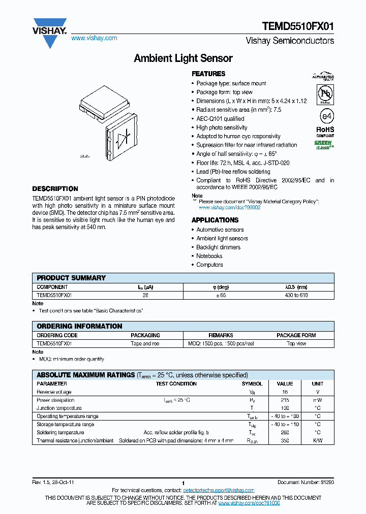 TEMD5510FX0111_5303419.PDF Datasheet
