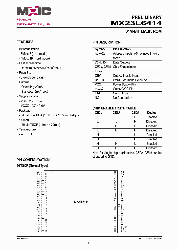 MX23L6414XI-12G_5308080.PDF Datasheet