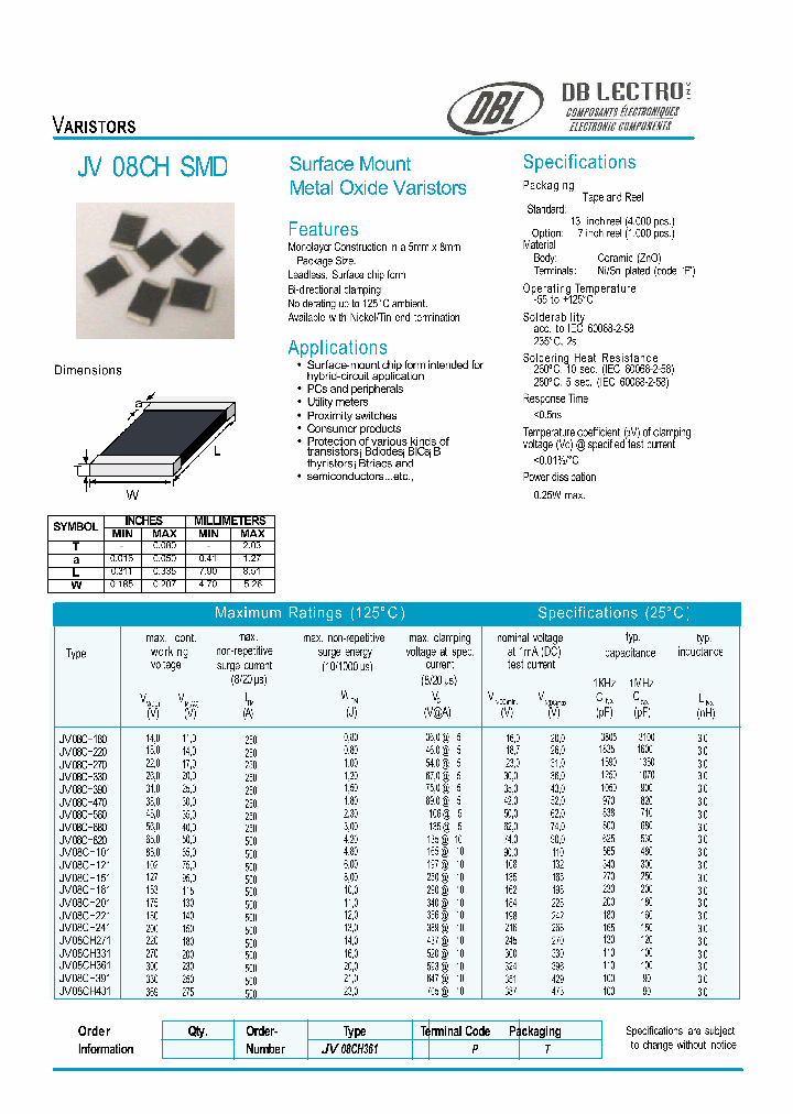 JV08CH270_5308251.PDF Datasheet
