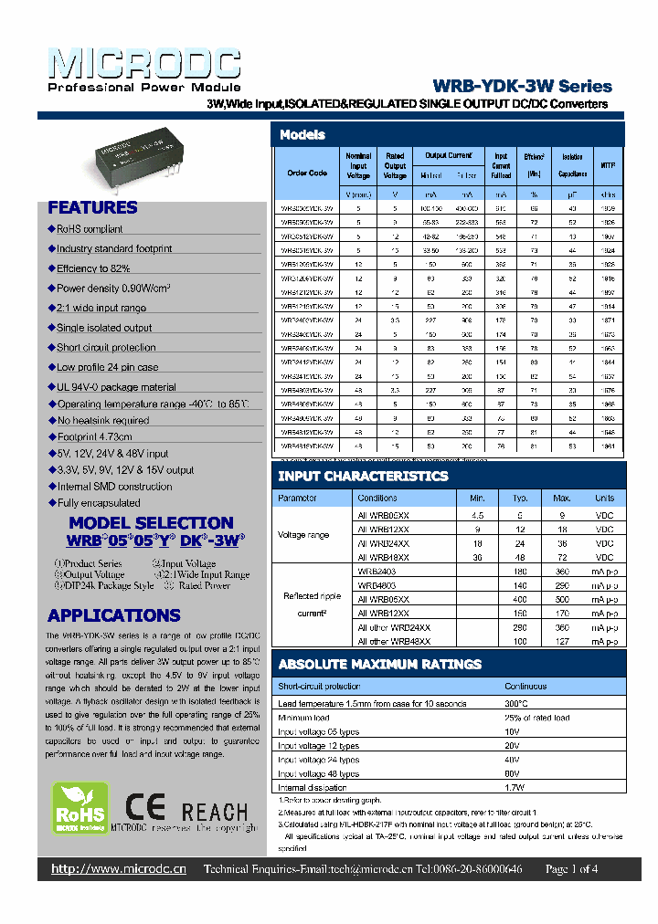WRB2412YDK-3W_5307639.PDF Datasheet
