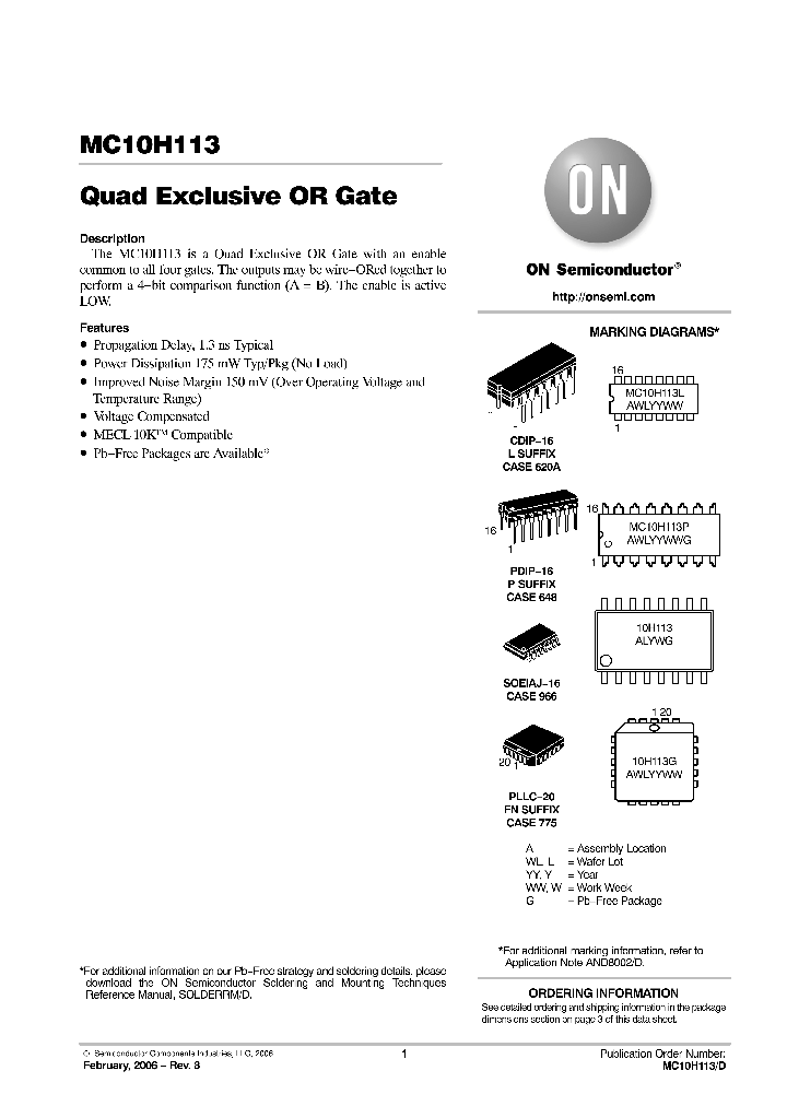 MC10H113MELG_5312496.PDF Datasheet
