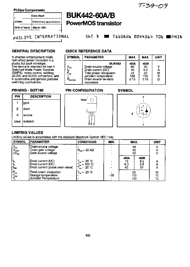 BUK442-60A_5314147.PDF Datasheet