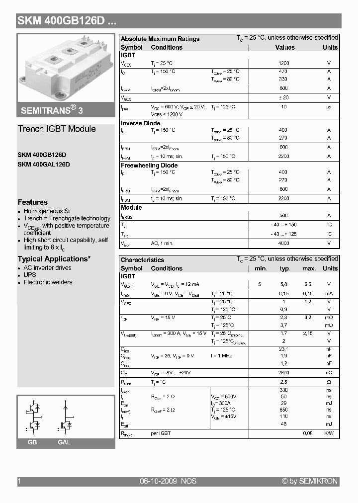 SKM400GB126D09_5314926.PDF Datasheet