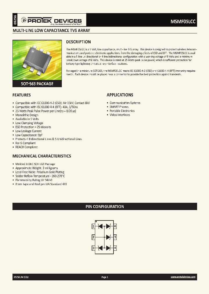 MSMF05LCC12_5315449.PDF Datasheet