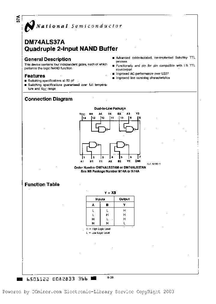 DM74ALS37AMA_5315565.PDF Datasheet