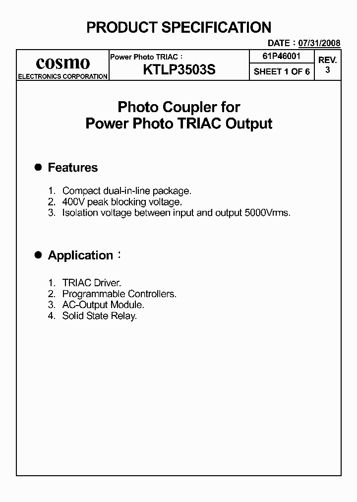 KTLP3503S_5317573.PDF Datasheet