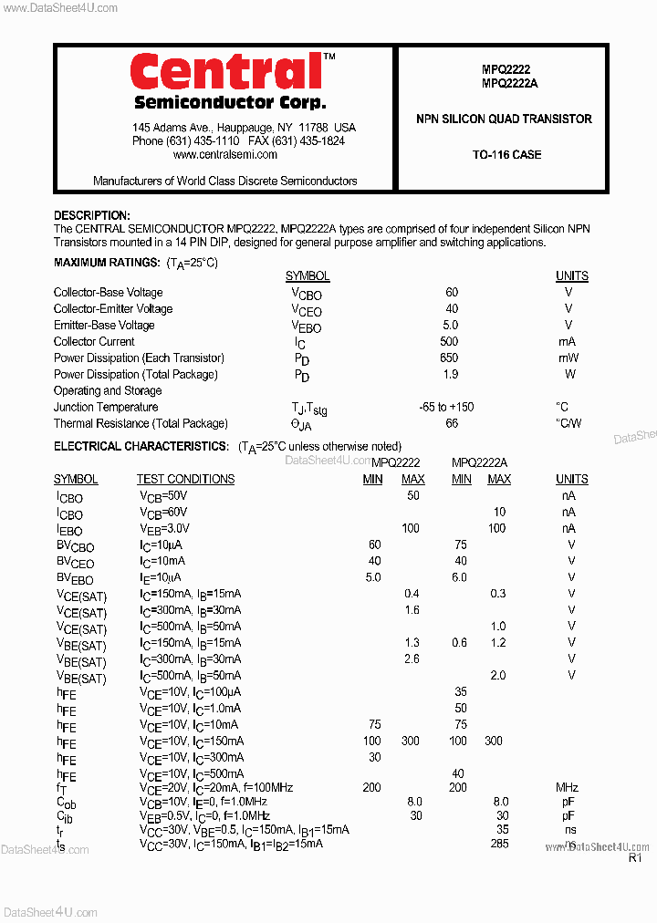 MPQ2222A_5318056.PDF Datasheet