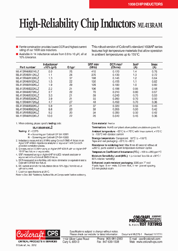 ML413RAM272KLZ_5319010.PDF Datasheet
