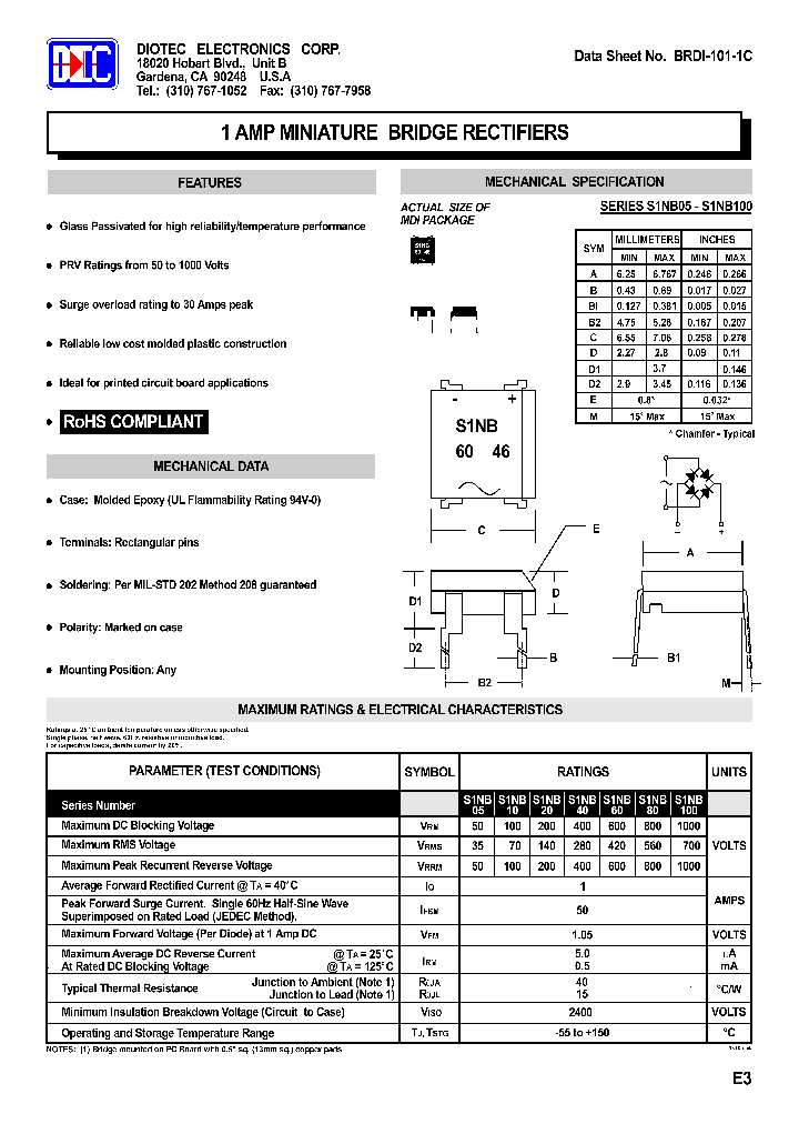 BRDI-101-1C_5319779.PDF Datasheet