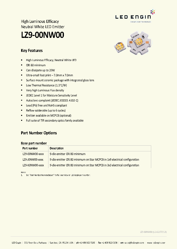 LZ9-J0NW00_5320801.PDF Datasheet
