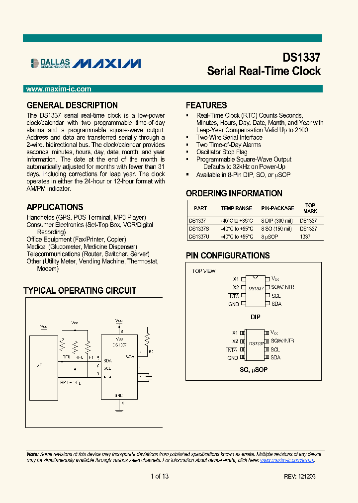 DS1337_5320584.PDF Datasheet