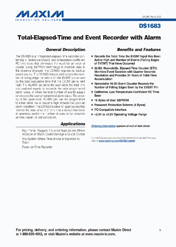 DS1683S_5321943.PDF Datasheet
