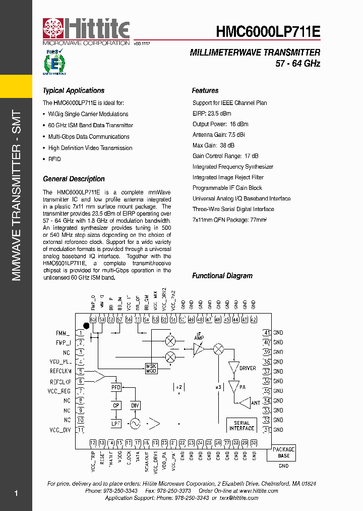HMC6000LP711E_5321012.PDF Datasheet