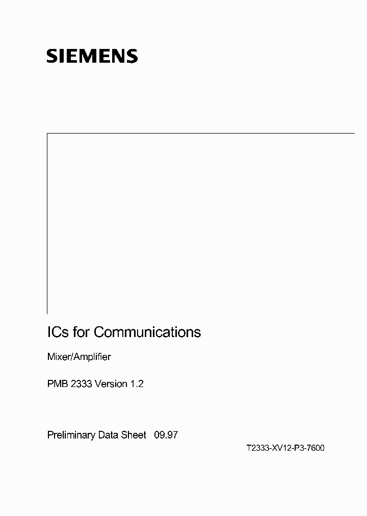 PMB2333_5322401.PDF Datasheet