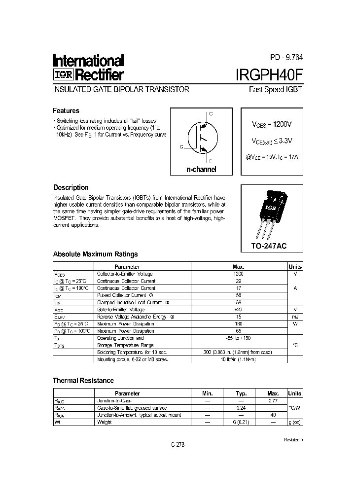 IRGPH40F_5325347.PDF Datasheet