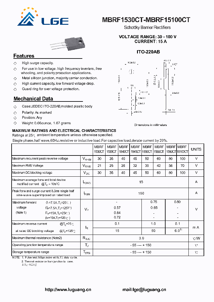 MBRF1540CT_5325996.PDF Datasheet