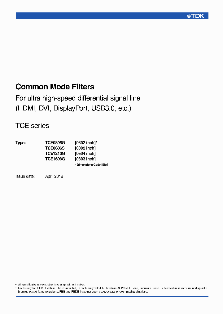 TCE1210G_5332671.PDF Datasheet
