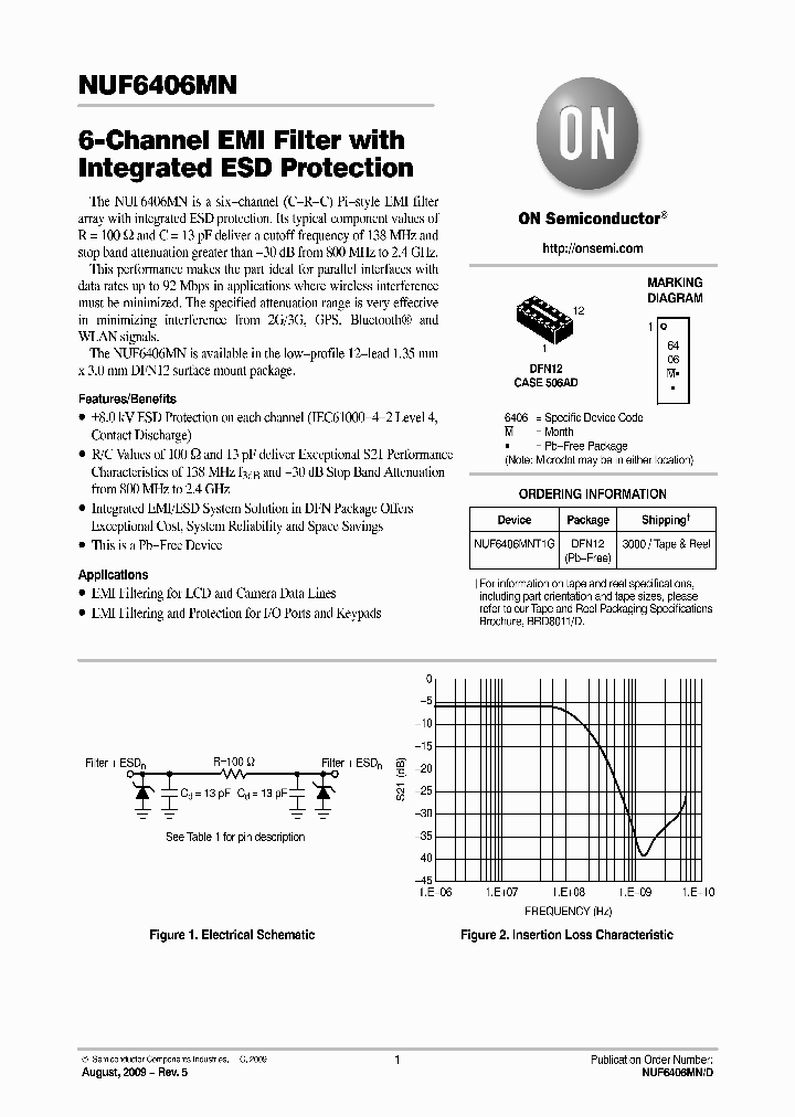NUF6406MNT1G_5332766.PDF Datasheet