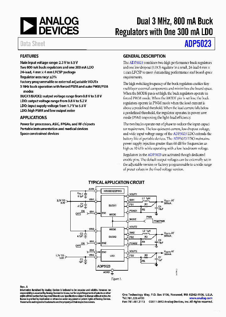 ADP5023_5331838.PDF Datasheet