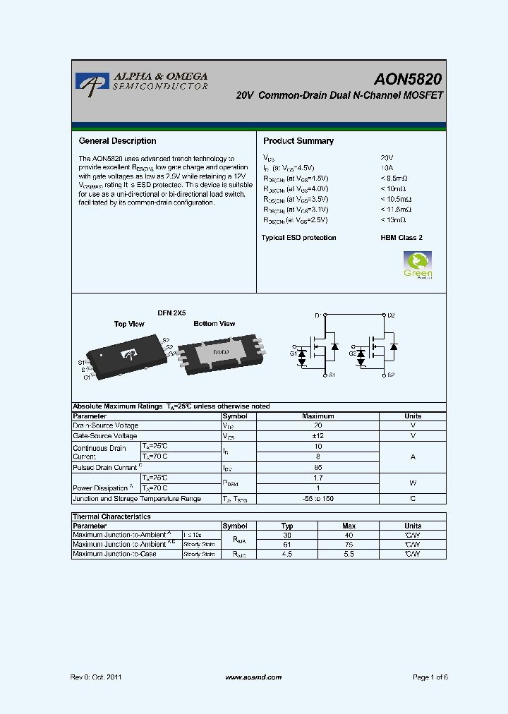 AON5820_5335553.PDF Datasheet