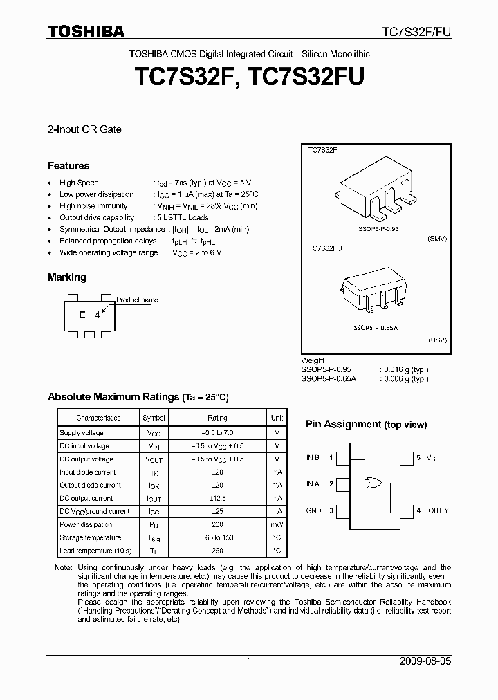 TC7S32F09_5335998.PDF Datasheet