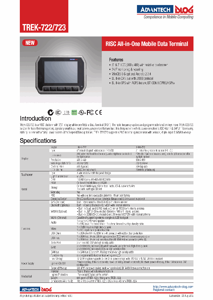 TREK-723R-A0E_5336864.PDF Datasheet