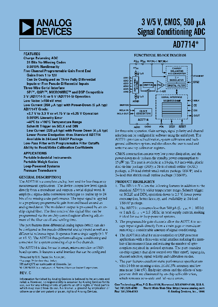 AD7714YRUZ-REEL7_5337304.PDF Datasheet