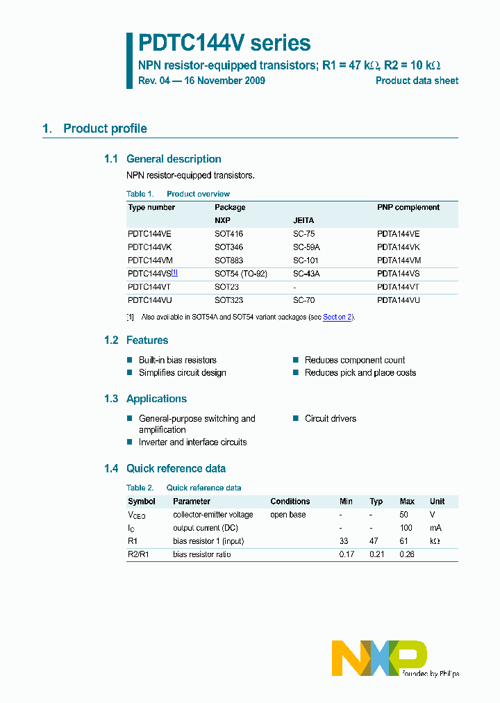 PDTC144VU_5338328.PDF Datasheet