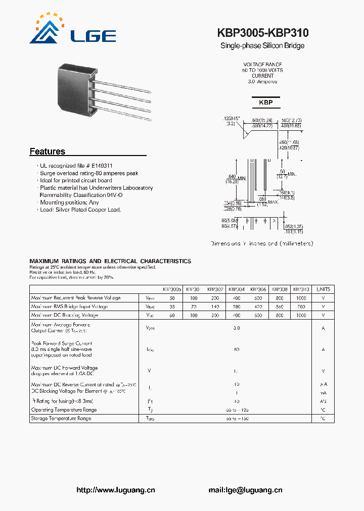 KBP3005_5342382.PDF Datasheet
