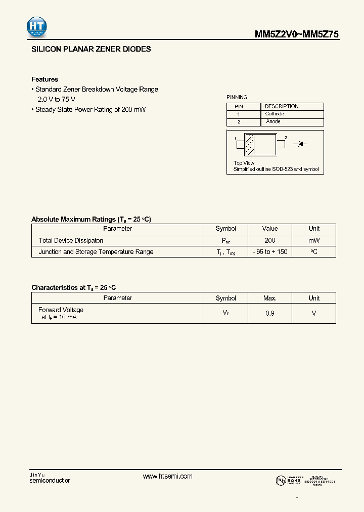 MM5Z11_5348192.PDF Datasheet