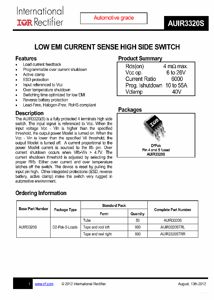 AUIR3320S_5348791.PDF Datasheet