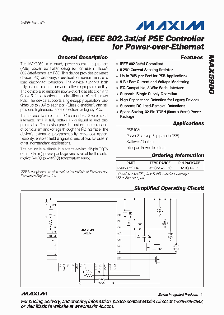 MAX5980_5350480.PDF Datasheet