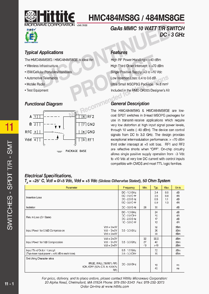 HMC484MS8G10_5353642.PDF Datasheet