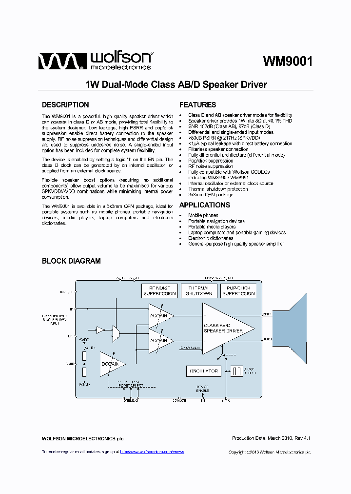 WM9001_5355557.PDF Datasheet