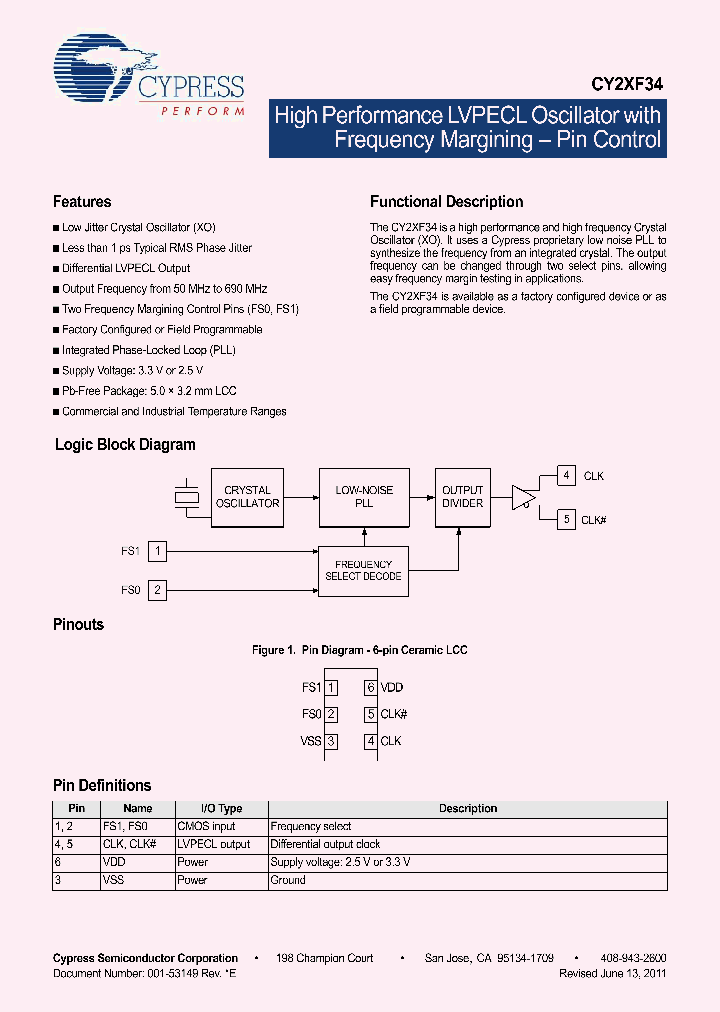 CY2XF34FLXIT_5355537.PDF Datasheet
