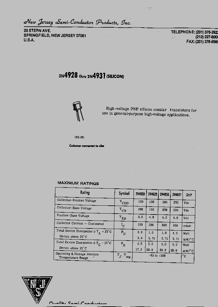 2N4931_5355890.PDF Datasheet