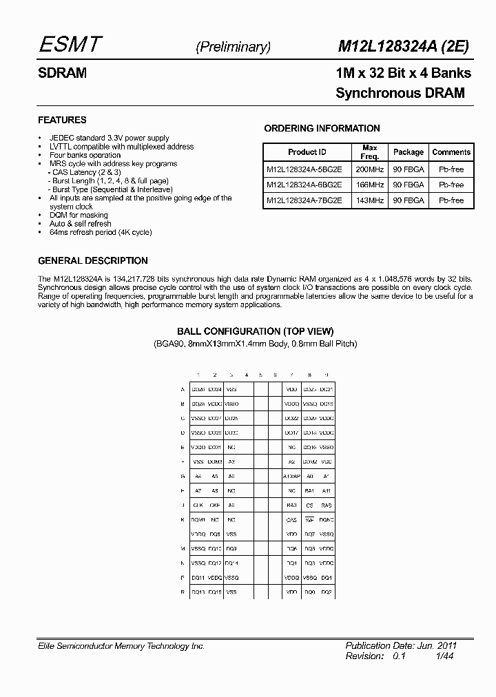 M12L128324A-6BG2E_5357344.PDF Datasheet