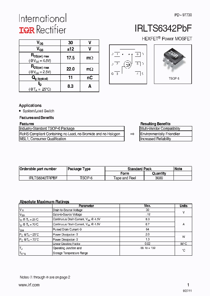 IRLTS6342PBF_5359027.PDF Datasheet