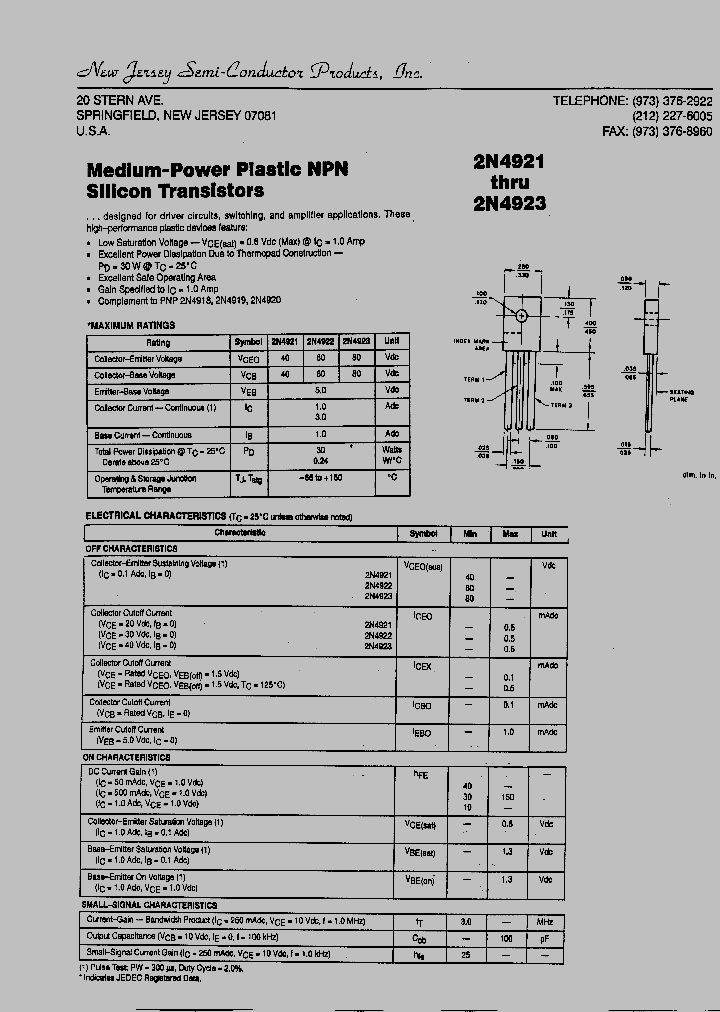 2N4921_5361798.PDF Datasheet