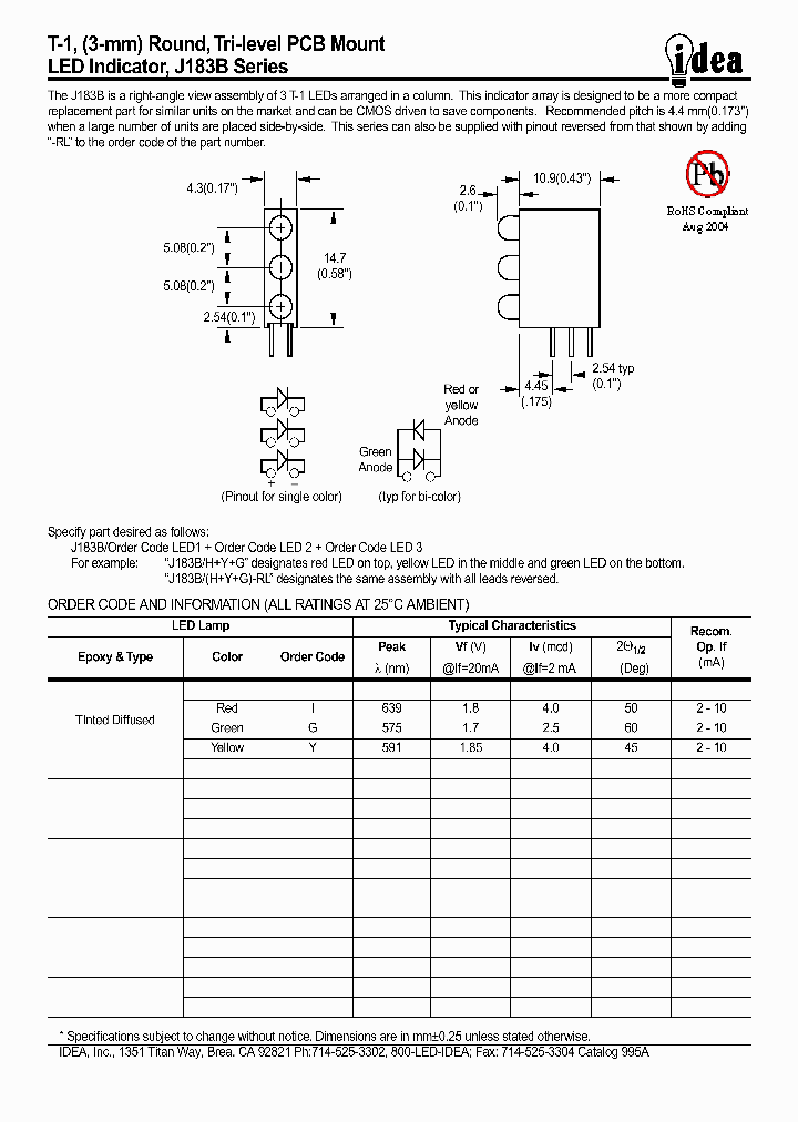 J183B_5364733.PDF Datasheet
