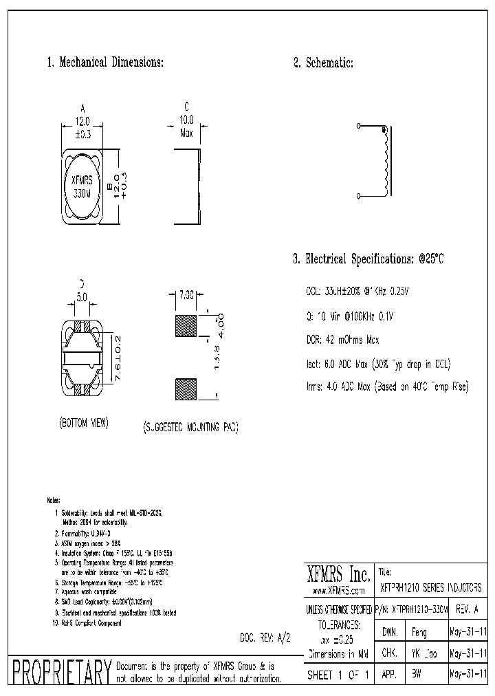 XFTPRH1210-330M_5366560.PDF Datasheet