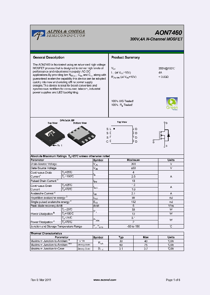 AON7460_5366633.PDF Datasheet