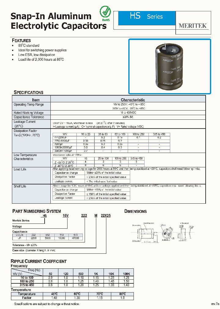 MHS16V473M22X25_5368272.PDF Datasheet