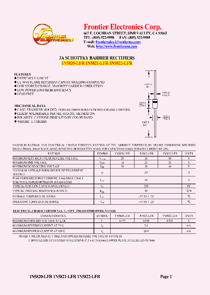 1N5822-LFR_5369047.PDF Datasheet
