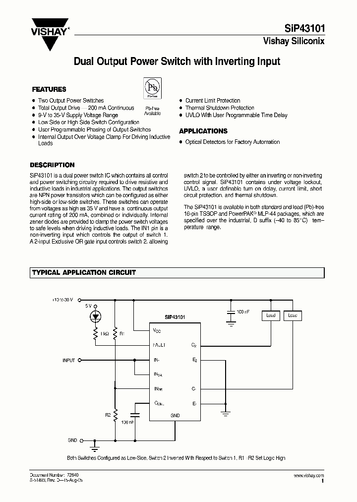 SIP43101DLP-T1-E3_5370374.PDF Datasheet