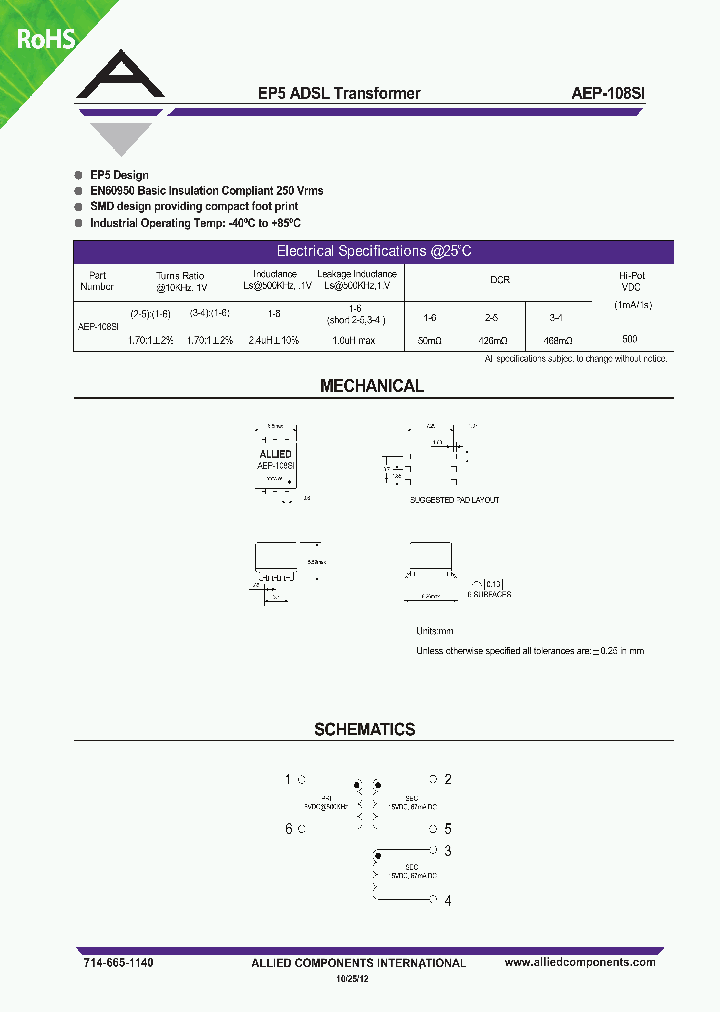 AEP-108SI_5371107.PDF Datasheet