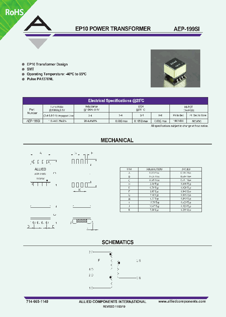 AEP-199SI_5371109.PDF Datasheet