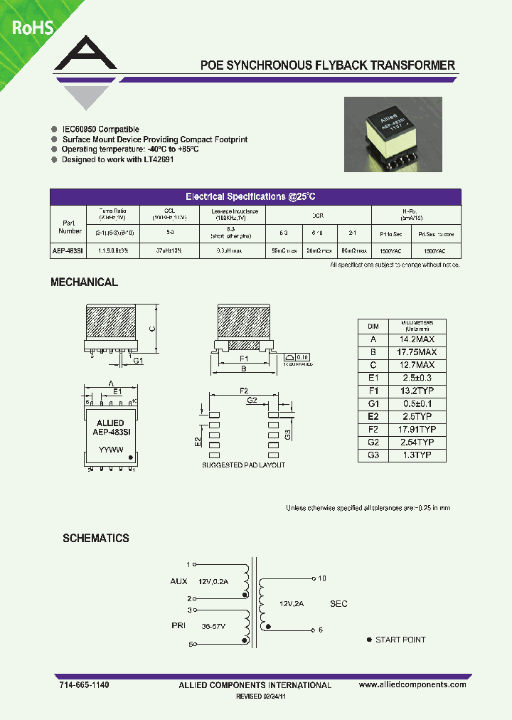 AEP-483SI_5371113.PDF Datasheet